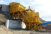 movable screen for aggregates separation